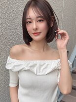 ダム(DaM)&nbsp;レイヤーボブ顔周りレイヤーハッシュカットウルフカット