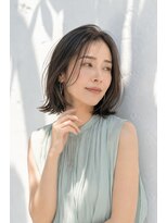 アッシュ 学芸大学店(Ash)&nbsp;ミディアムボブ/大人女性/グレージュ/髪質改善/白髪ぼかし