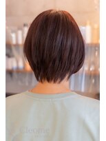 クレオメ 田町店(Cleome) 前髪レイヤーカットガーリーイメチェンピンクベージュフェミニン