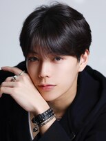 リップス 表参道店(LIPPS) 韓国ショートシースルーバング刈り上げなし毛流れパーマ