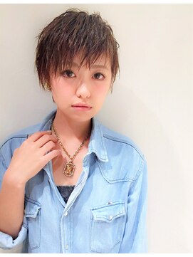 ティファ 二子玉川(Tiffa) セミウェットスタイリングのショートスタイル!