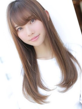 アグ ヘアー ゴールド 岐阜店(Agu hair gold) 広がらないサラツヤレイヤーロング