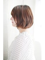 シュシュット(chouchoute)&nbsp;吉祥寺3分黒髪ホワイトアッシュショートパーマエアリーミディ026