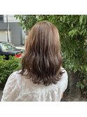 ブリーチなしベージュ