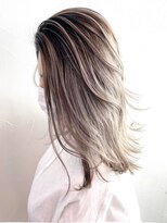 アイティーバイアルバム 藤沢店(IT by ALBUM)&nbsp;ハイアッシュバレイヤージュ_ホワイトアッシュ_ba321161