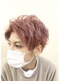 デザインカラー/レイヤーカット/ウェットヘア/夏のヘアアレンジ