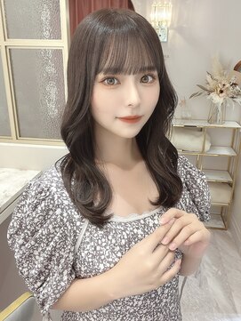 ランド 原宿表参道(LAND) 前髪カットがかわいい☆透明感ベージュカラー☆