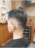 アップバングベリーショートスタイル（コンマヘア）新大塚/床屋