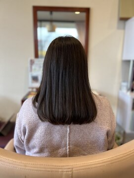 ヘアモード 美結(hair-mode) 朝ラク♪大人ミディアムストレート☆大人可愛い