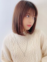 アグヘアー 釧路店(Agu hair) 《Agu hair》大人かわいいストレートボブ