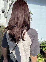 ヘアメイク エイト キリシマ(hair make No.8 kirishima)&nbsp;ラベンダーピンク　ピンクカラー　ラベンダーカラー