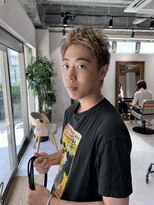 アドア 横浜(ADORE)&nbsp;【ADORE横浜】スパイキーショート×ブリーチカラー