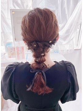 アマレット 東京駅八重洲店(amaretto) ミディアムの編み下ろし