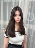 【LICCA 伊崎優李】韓国ヘア/レイヤーカット/前髪/姫カット