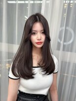 リッカ(LICCA)&nbsp;【LICCA 伊崎優李】韓国ヘア/レイヤーカット/前髪/姫カット