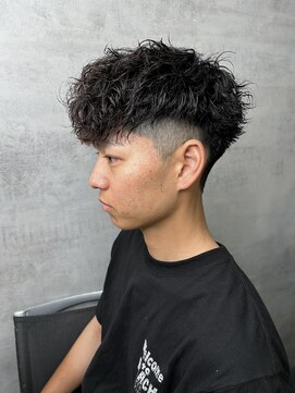 ネクスト 静岡店(NEXT) MEN'S HAIR カルマパーマ ダークアッシュ ニュアンスパーマ