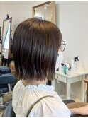 大人の切りっぱなしボブ〈ARCH Sayaka〉
