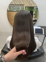 エヌ 北千住(N)&nbsp;【北千住駅・髪質改善・縮毛矯正】ナチュラルオリーブベージュ