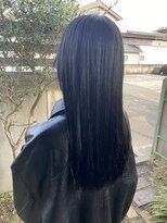 テントヘアー(tent hair) 美髪ストレート