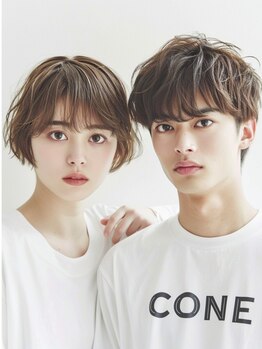 コーン(cone)の写真/ShareSalonConeは多彩な才能が集まるStylistのセレクトサロン◇何度でも通いたくなる魅力がいっぱい★