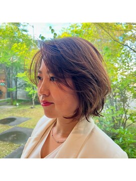 ユウヘアー 石川橋店(U Hair) 似合わせカット/ボブレイヤー/ハイライト