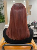 韓国風暖色ヘア