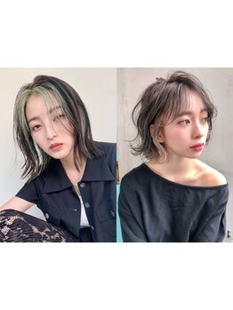 数百種類のカラー剤を研究した知識であなたのなりたい色を叶えます！髪質改善カラーを実現◎