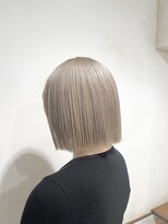 ネオリーブカップ 町田店(Neolive capu)&nbsp;ホワイトベージュ☆ミルクティーカラー/ボブ