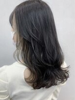 ランソ 新宿(RUNSO)&nbsp;くびれヘア×アプリコットオレンジ×夏×ハイライトカラー