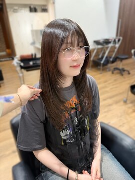 ハピネス クローバー 八木店(Happiness CLOVER) 小顔カット/レイヤーカット/髪質改善ストレート