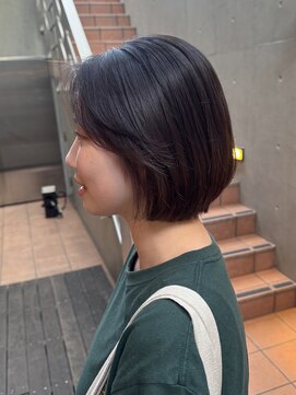 パーマ落としラボ ジェノバイアピッシュ(JENO by apish) パーマおとし/ボブ/美髪