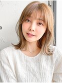 艶感セミディ美髪イメチェン前髪愛されうるツヤ#402f0816