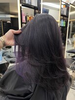 ラピス 渋谷本店(Lapis)&nbsp;インナーカラー/ラベンダーカラー/レイヤーカット/髪質改善