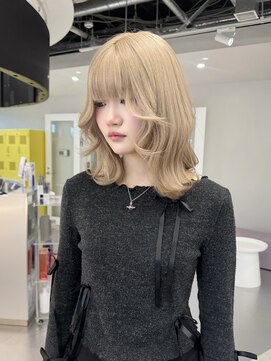 《RIHO》ミルクティーベージュ