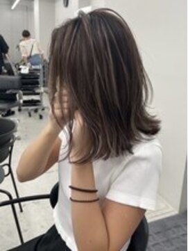 ジルブラン 横浜関内(JIL BLAN) ミルクティーベージュダブルカラーハイライトバレイヤージュ