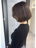 バッカ 横浜桜木町店(BACCA)&nbsp;上品ボブ/ブラウン