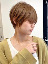 セイドット フクオカ(Say.FUKUOKA) 【Say.福岡】前髪長めショート×ベージュブラウン×ブリーチ無し