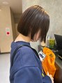 サンド 池袋 2nd(sand)&nbsp;柔らかい質感でまとまりやすさ圧倒的なボブ重たく見えないカラー