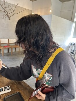 ボボヘアー(BOBO hair)の写真/柔らかく動くパーマスタイル