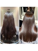超高濃度水素プレミアムエイジングケアストレート＃縮毛矯正
