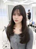 アマトウキョウスマートサロン(AMA TOKYO×Smart Salon)&nbsp;韓国スタイル/ナチュラルくびれヘア_くびれ巻き_レイヤーカット