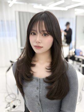 アマトウキョウスマートサロン(AMA TOKYO×Smart Salon) 韓国スタイル/ナチュラルくびれヘア_くびれ巻き_レイヤーカット