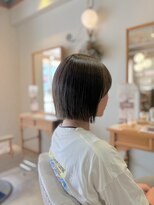 アンリー(Anree)&nbsp;【Anree】ショートから伸ばし中の切りっぱなしボブ☆