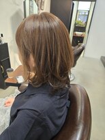 ヘアーアンドメイク グルック(hair&make Gluck)&nbsp;白髪ぼかしハイライト&オンカラー&髪質改善トリートメント