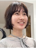 くせ毛風パーマ/フレンチショート/フレンチボブパーマ