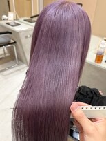 ジジ インターパーク 宇都宮(Gigi) ブリーチして透明感抜群!ラベンダーカラー!