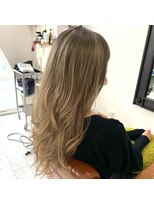 お～るうぇいず(always)&nbsp;外国人風ブロンドカラーケアブリーチレイヤーロング髪質改善