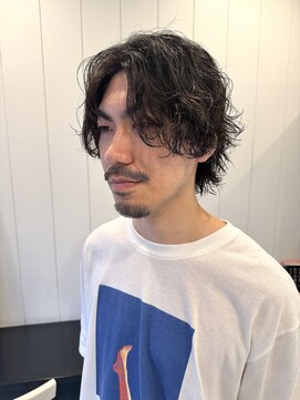 メンズココ 清澄白河店(MENS COCO) メンズミディアムパーマ大人ルーズパーマ