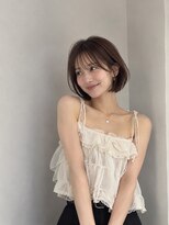 ワゴンバイアフロート(Wagon by afloat) 池袋20代30代髪質改善カラー小顔丸みショートボブ顔周り艶髪
