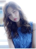 ロブノーブルクラシカルバイヤージュパーマミディ